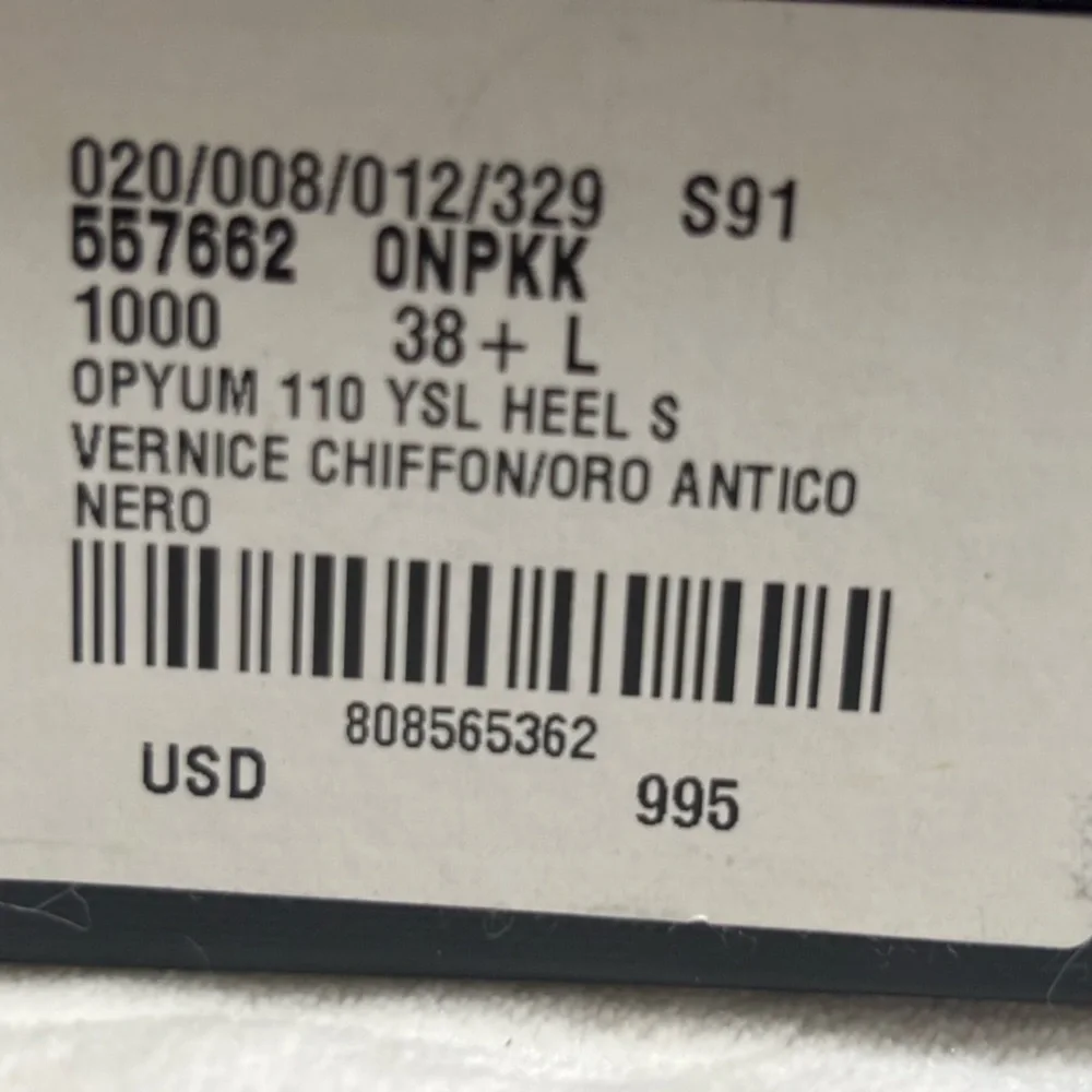 Saint Laurent Heel - Size 8 - Picture 3 of 6